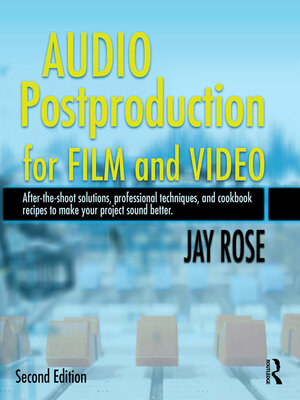 cover image of Audio Postproduction for Film and Video